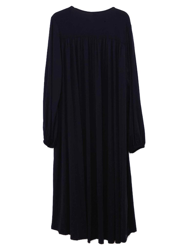 Nwt: Nap 2-Piece Open-Front Cardigan Robe & Wide Legged Drawstring Pants - Black — image 6 of 8